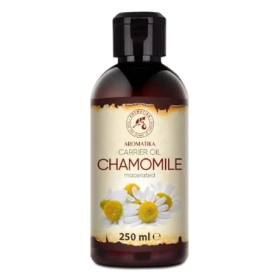 Abbildung von Kamillen Öl 250 ml Natürliches Kamillenöl Basisöl Natürlich Haaröl große Vorteile für Haut Haar Körperpflege Chamomile Oil