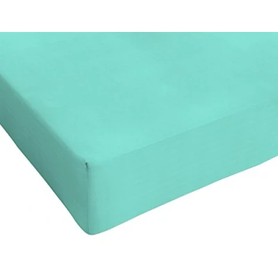 Abbildung von Max color Betttuch 25cm Ecke, Wasser grün, kleine Doppelte