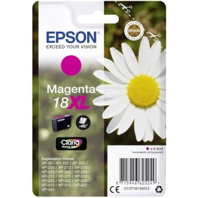 Abbildung von Epson 18XL magenta tintenpatrone 6,6ml C13T18134010 original
