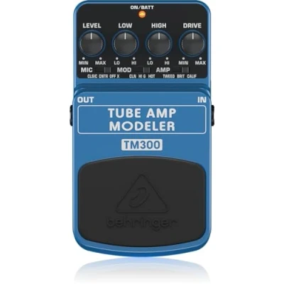 Abbildung von Behringer TUBE AMP MODELER TM300 Ultimatives Modellierungs Effektpedal für Röhrenverstärker