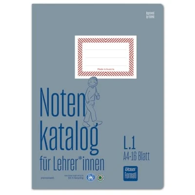 Abbildung von Formati Lehrer:innenheft L.1 A4 16 Blatt aus 100% Recyclingpapier für die Grundschule