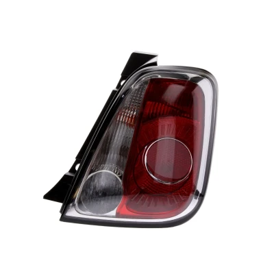 Abbildung von MAGNETI MARELLI 714027040886 Rückleuchte rechts PY21W, P21W, RY10W schwarz mit Lampenträger FIAT: 500 Schrägheck, ABARTH: / 595 695 Schrägheck