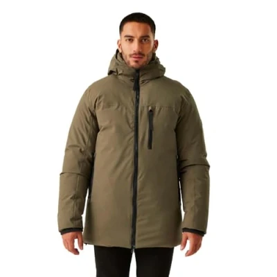 Abbildung von Regatta Yewbank III Herren Jacke, isoliert, wasserdicht, Marineblau/Fuchs, Größe M
