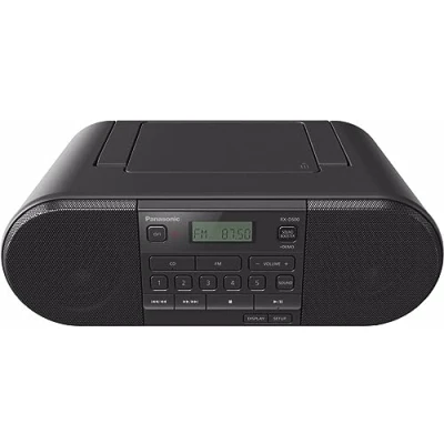Abbildung von Panasonic RX D500EG K CD Boombox (FM Tuner, UKW mit RDS, 20 W)
