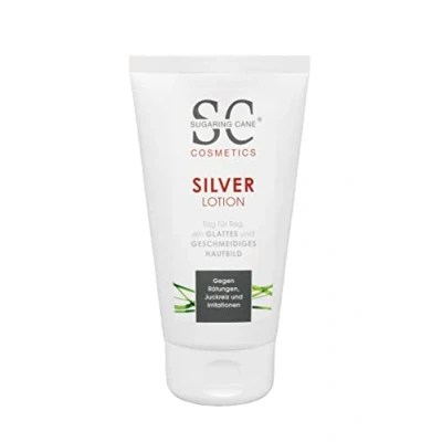 Abbildung von Mikro Silber Gesichts &amp; Körperlotion für sensible Haut, pflegend bei Hautirritationen, Ionen gegen Bakterien Keime, beruhigendes Tonic lindernd nach Haarentfernung (Silver Lotion 150ml)