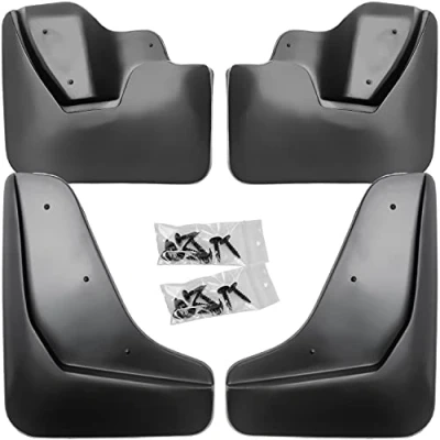 Abbildung von Recambo Schmutzfänger Set vorne + hinten kompatibel für Ford Ecosport 2013 2017, bis Facelift passgenau