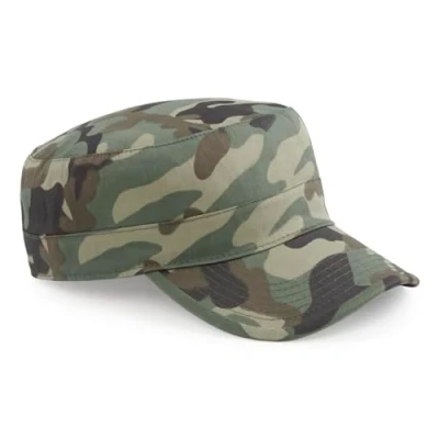 Abbildung von Beechfield Camo Army Cap Unisex Kappe für Erwachsene