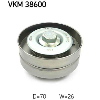 Abbildung von SKF VKM 38600 Umlenkrolle mit Befestigungsmaterial CHRYSLER: VOYAGER 4