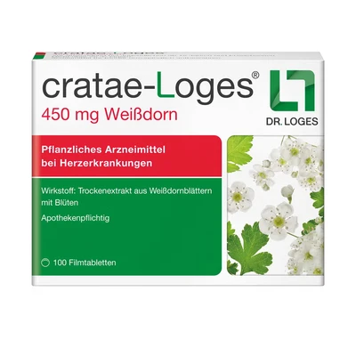 Abbildung von cratae Loges 450 mg Weißdorn 100 St