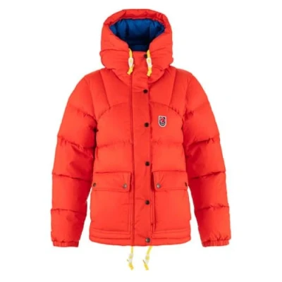 Abbildung von FJALLRAVEN 89995 214 525 Expedition Down Lite Jacket W Damen Flame Orange UN Blue Größe XS