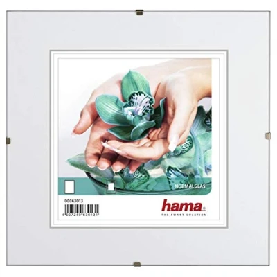 Abbildung von Hama Fotorahmen „Clip Fixe“ (ohne Rand, 20 x cm, Reflex) Transparent