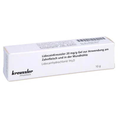 Abbildung von Lidocain Kreussler 20 mg/g Gel 10 g