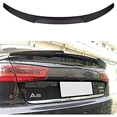 Abbildung von Auto Kofferraum Heck Spoiler für Audi A6 C7 Saloon 2012 2019, Heckspoiler Heckflügel Car Tuning Accessories