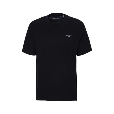 Abbildung von Marc O&#039;Polo Denim Short Sleeve LOGO Print ON Chest Tshirt basic, Herren, Größe: Small, Black