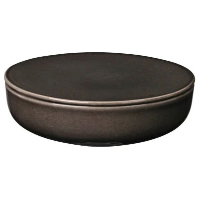 Abbildung von Broste Copenhagen NORDIC COAL Schale mit Deckel 17 x 5 cm