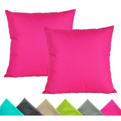 Abbildung von Kissenbezüge 2er Set 40x40cm Outdoor Wasserfest, JACK (2 Stück), 2x Kissenhülle, strapazierfähig, wasserabweisend, Innen &amp; Außen