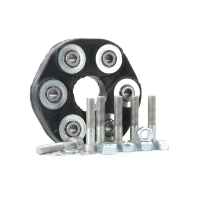 Abbildung von febi BILSTEIN 03909 Hardyscheibe 90 129 Plus mit Schrauben, Unterlegscheiben Muttern MERCEDES BENZ: 190, W124 Coupe, E Klasse T modell
