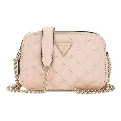 Abbildung von Guess Giully Camera BAG Umhängetasche, Damen, Größe: One Size, Light beige