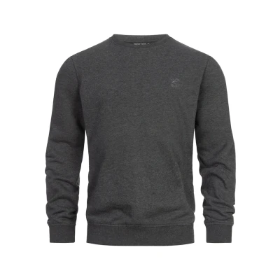 Abbildung von Indicode Jeans HOLT Sweatshirt, Herren, Größe: Small, Charcoal mix