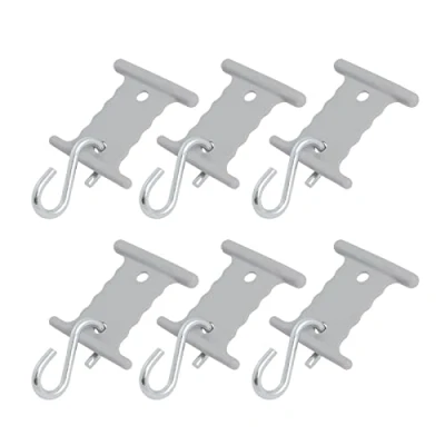 Abbildung von Wamovo S Haken Markisen 6 Stück für Keder 5/6 mm &amp; 7/8 mm, Befestigungs Set Fiamma Caravanstore