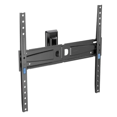 Abbildung von Meliconi SPACE SYSTEM TURN 400, Neigbare Wandhalterung für Flachbildfernseher von 40&quot; bis 65&quot;, VESA 200 300 Tragfähigkeit 45 kg, Made in Italy, Schwarz