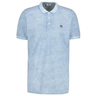Abbildung von Garcia Herren Polo Polohemd, Dusty Blue, S