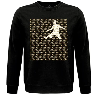 Abbildung von Ronaldinho10, Sweatshirt, Official Product, Crewneck Black, Skill