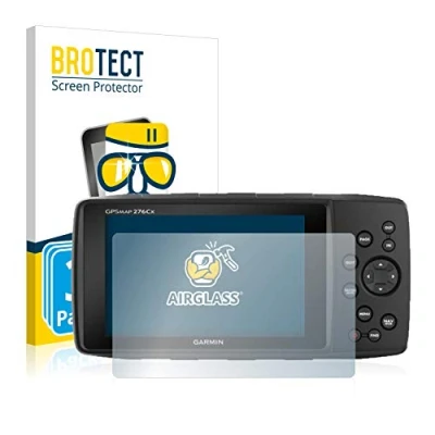 Abbildung von BROTECT Schutzglas für Garmin GPSMAP 276Cx (3 Stück) Schutzfolie Panzer Folie Glas [Extrem Kratzfest 9H, Anti Fingerprint, Ultra Transparent]