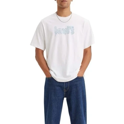 Abbildung von Levi&#039;s Tshirt print, Herren, Größe: Medium, Tie dye sw blu