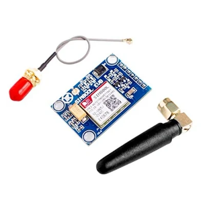 Abbildung von TECNOULAB 1 Stück SIM800L V2.0 5V Quad Band GSM GPRS Funkmodul mit Kappenantennenkabel