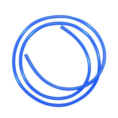Abbildung von iMeistek Silikonschlauch, 4 mm ID x 7 Außendurchmesser, 2 m, flexibler Wasser Luftschlauch für Pumpentransfer, Blau