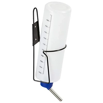 Abbildung von Kerbl Trinkflasche mit Halter aus Metall 500ml Agradi.deVerkauft von Agradi