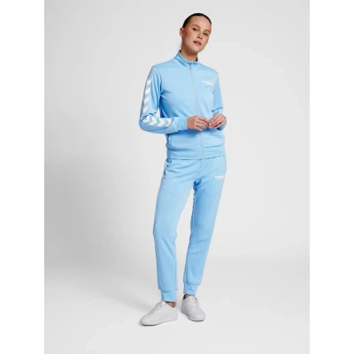 Abbildung von Hummel Legacy POLY Regular Jogginghose, Damen, Größe: Large, Placid blue