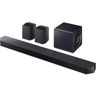 Abbildung von Samsung Q Series Soundbar HW Q990F, 11.1.4 ch, Bluetooth, Wi Fi, Subwoofer &amp; Rear Speaker (2025)