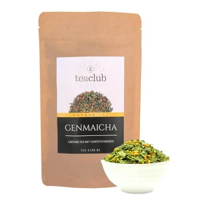 Abbildung von Genmaicha Tee Lose 500g, Japanischer Grüner mit Reis, Kirishima Japan Grüntee, Teaclub Green Tea