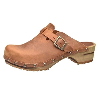 Abbildung von Sanita Kristel OPEN Clogs, Damen, Größe: 37, Chestnut Schuhe