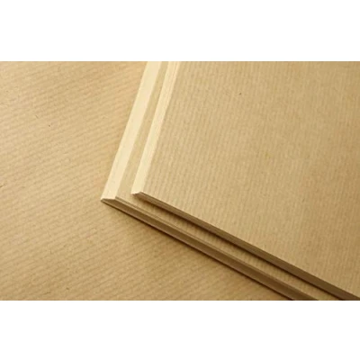 Abbildung von Clairefontaine 396003C Packung mit 125 Blatt Kraftpapier (90g, 50 x 70 cm, ideal für Kunstprojekte und zum Einpacken) braun