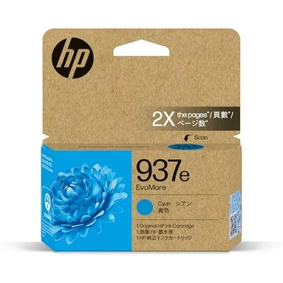 Abbildung von HP 937e EvoMore (4S6W6NE) Original Druckerpatrone Cyan
