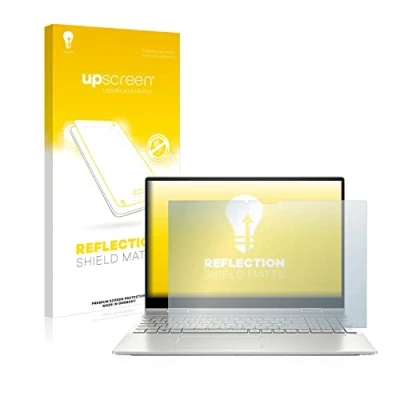Abbildung von upscreen Entspiegelungs Schutzfolie für HP Envy x360 2 in 1 15 ew Displayschutz Folie Matt [Anti Reflex, Anti Fingerprint]