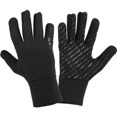 Abbildung von Lahti PRO Thermo Arbeitshandschuhe Schutzhandschuhe Größe 10 (XL) Farbe: Schwarz Protective Handschuhe Rutschfesten Griff Gartenhandschuhe Gloves Kälteschutzhandschuhe Winter