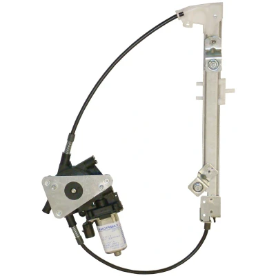 Abbildung von Valeo Fensterheber hinten rechts elektrisch mit Elektromotor ohne Komfortfunktion 850747 FIAT: Grande Punto Schrägheck, Evo Schrägheck