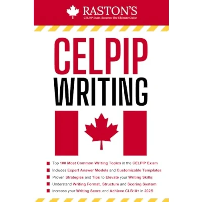 Abbildung von CELPIP Writing Practice: 100 Topics &amp; Answers for Task 1+2 Proven Templates to Target 9+ (CELPIP Practice Books: CLB 10+, Band 1)