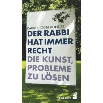 Abbildung von Der Rabbi hat immer recht: Die Kunst, Probleme zu lösen