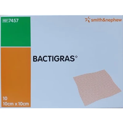 Abbildung von Pharmaidea 30982 Bactigras steriler Verband, 10 Stück, x cm