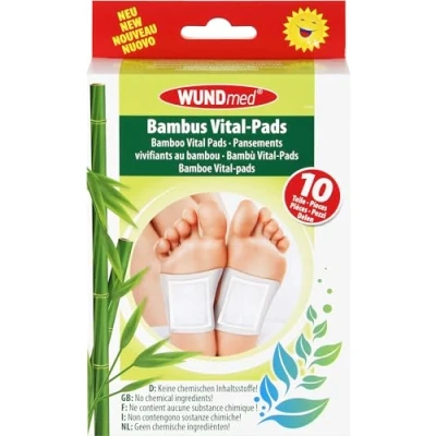 Abbildung von Bambuspflaster Vital pads Entgiftung+vitalisierung