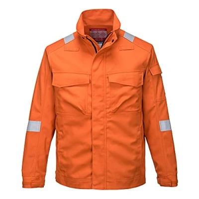 Abbildung von Portwest Bizflame Ultra Jacke, Farbe: Orange, Größe: XXL, FR68ORRXXL