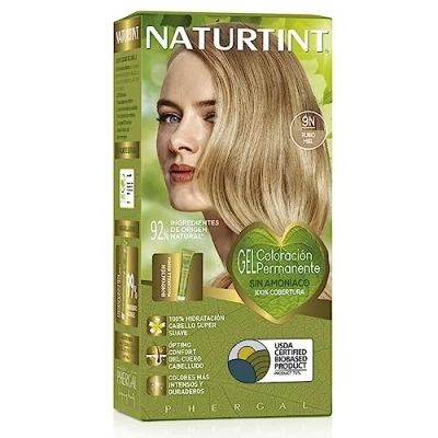 Abbildung von Naturtint Haarfarbe Oohne Ammoniak Hoher Anteil an natürlichen Inhaltsstoffen 9N. Honigblond 170ml