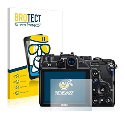Abbildung von BROTECT Schutzglas für Nikon Coolpix S7000 Schutzfolie Panzer Folie Glas [Extrem Kratzfest 9H, Anti Fingerprint, Ultra Transparent]