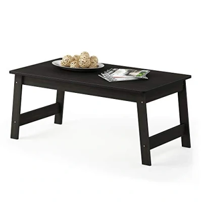 Abbildung von Furinno Couchtisch, holz, Espresso, 49.4 x 90.4 39.7 cm