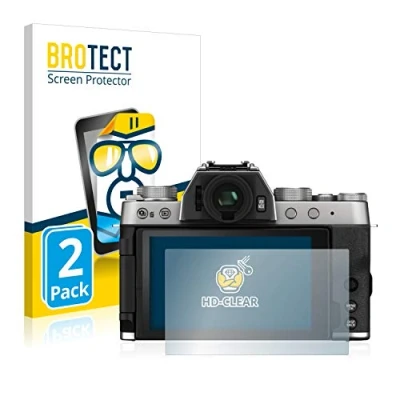 Abbildung von BROTECT (2 Stück Schutzfolie für Fujifilm X T200 Displayschutz Folie Ultra Klar
